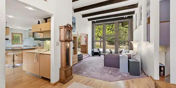Image 4: Hardwood floors under carpet Image 4: Hardwood floors under carpet