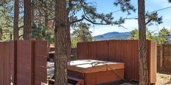 Image 4: Mountain Views & Hot Tub, Included with the Sale! Image 4: Mountain Views & Hot Tub, Included with the Sale!