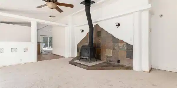 Image 3: Living Room with Wood Burning Stove Image 3: Living Room with Wood Burning Stove