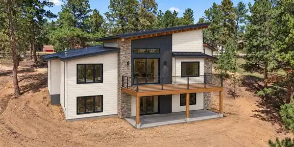 Image 2: Rear Rendering of home - note this is AI rendering of projected finished home. Image 2: Rear Rendering of home - note this is AI rendering of projected finished home.