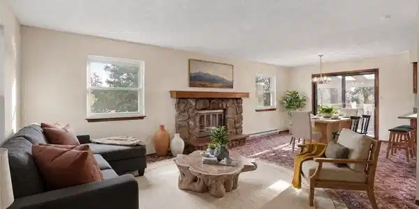 Image 4: virtually staged living room Image 4: virtually staged living room