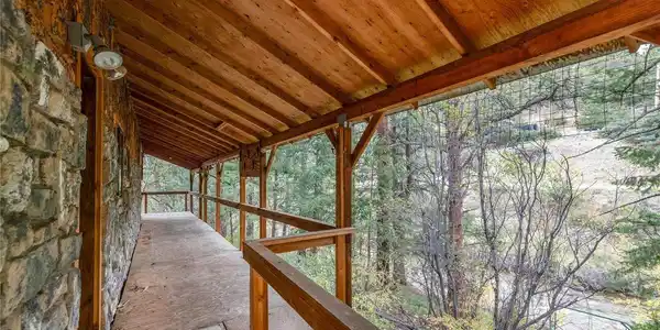 Image 3: Creek side deck
