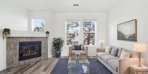 Image 3: living room, virtual staging...