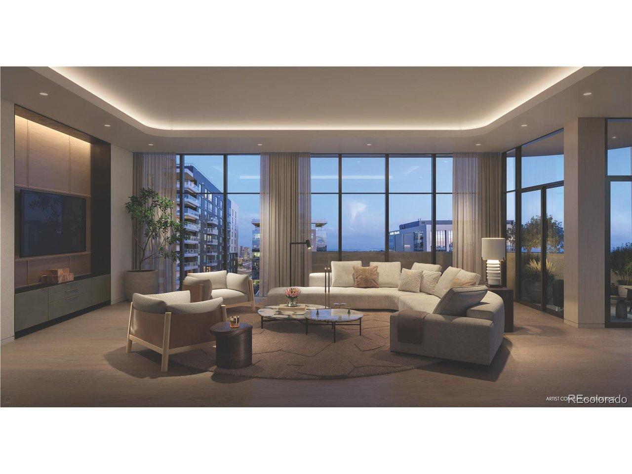 Image 3: All residential interiors are designed by award winning interior design firm BAMO