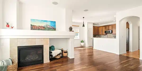 Image 4: Gas Fireplace and Built Ins