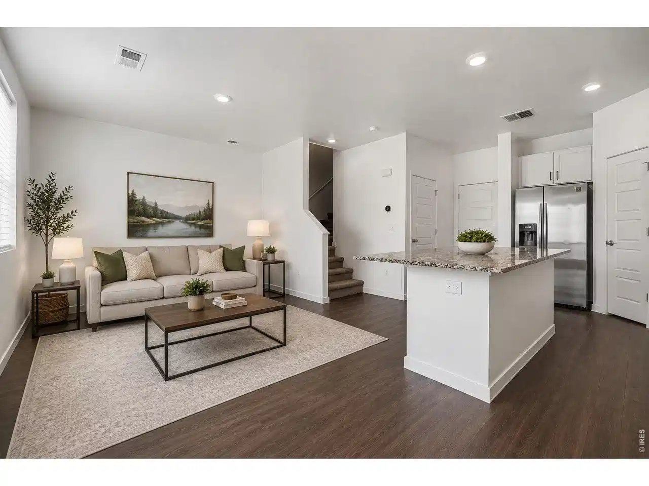 Image 1: Virtually staged living room. Image 1: Virtually staged living room.