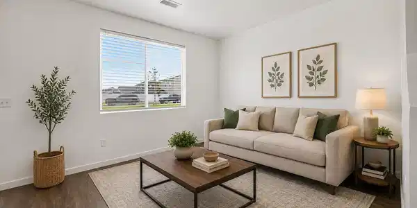 Image 2: Virtually staged living room. Image 2: Virtually staged living room.