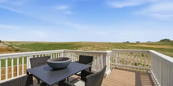Image 2: Top Deck Which looks over Open Space, Full Mountain Views. Land behind home is privately owned with no intention of developing it in the near future. Image 2: Top Deck Which looks over Open Space, Full Mountain Views. Land behind home is privately owned with no intention of developing it in the near future.
