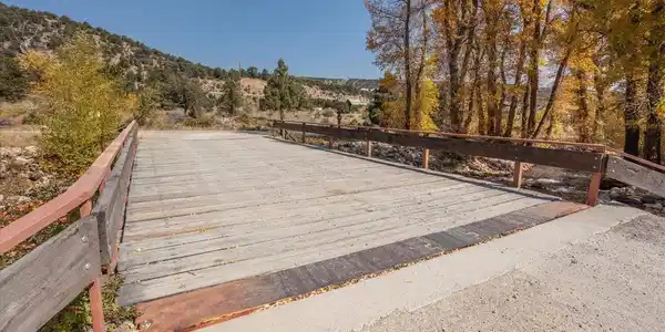 Image 4: Bridge over Little Arkansas River in Maysville Meadows