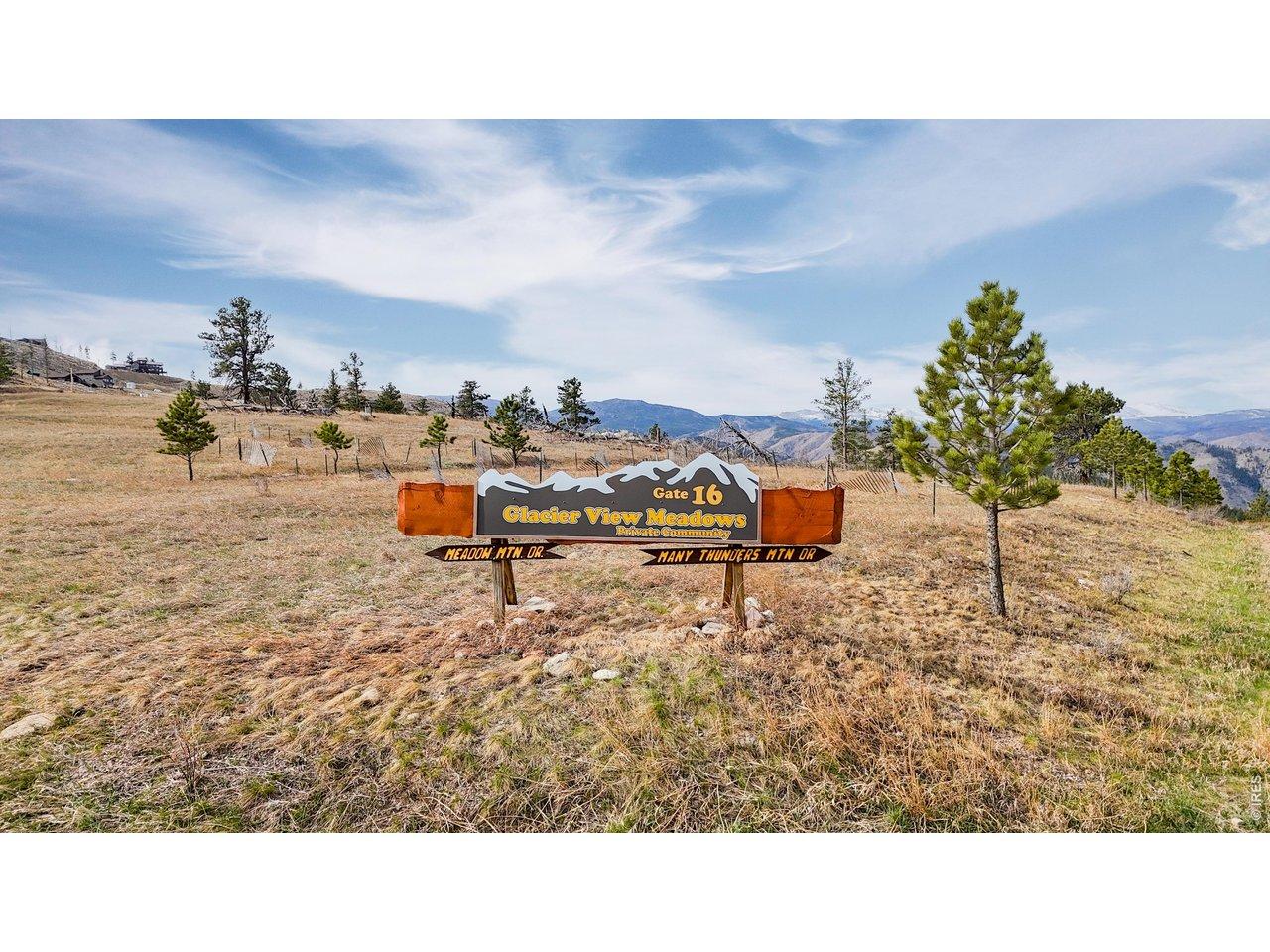 Image 3: Entrance to Glacier View Meadows, a scenic mountain community Image 3: Entrance to Glacier View Meadows, a scenic mountain community