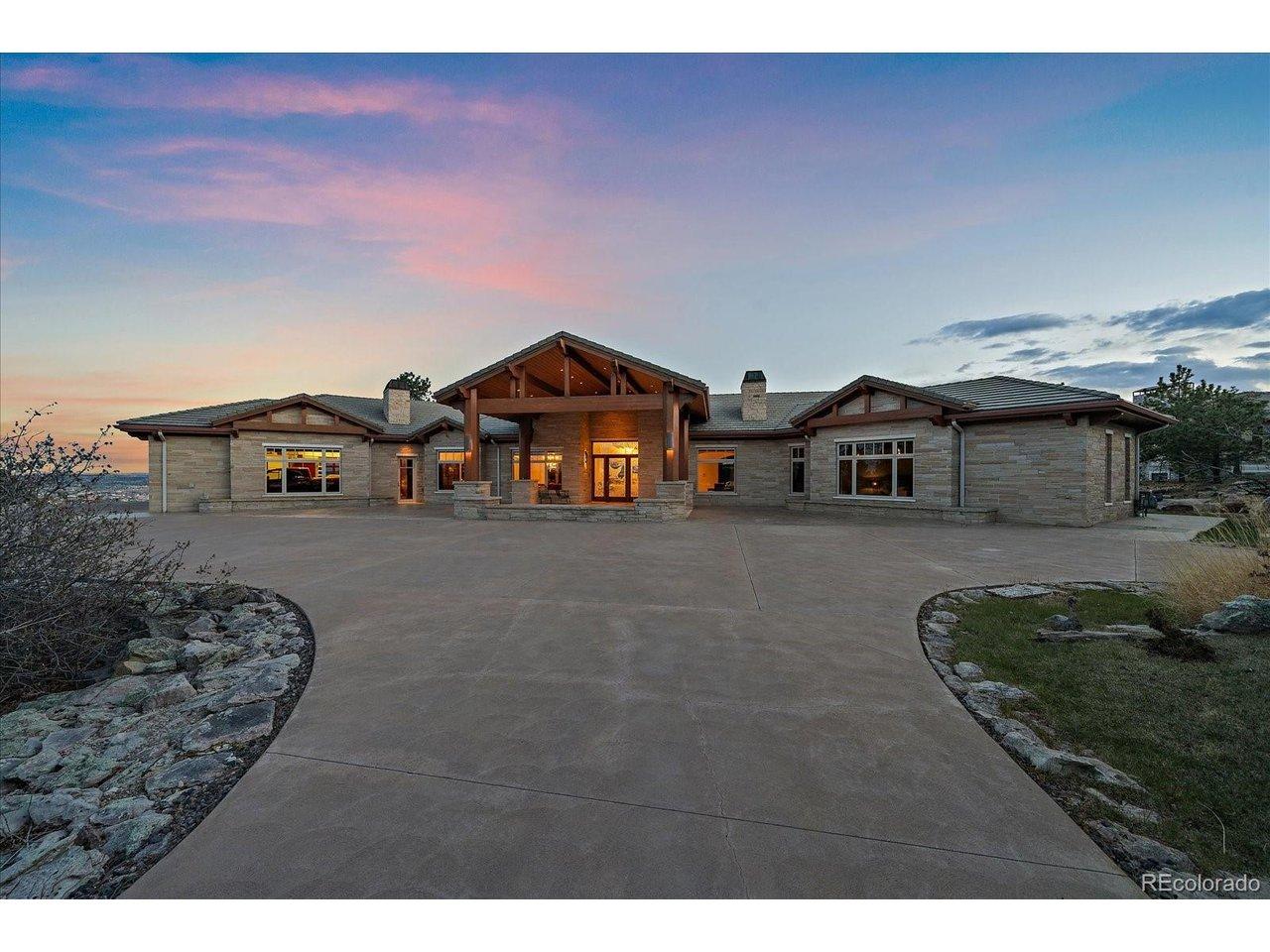Image 2: Exterior Front at Twilight