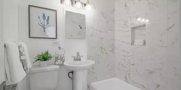 Image 3: Updated bathroom
