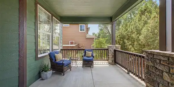 Image 3: Shaded covered front porch, perfect for your morning coffee Image 3: Shaded covered front porch, perfect for your morning coffee
