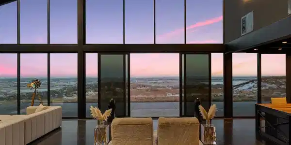 Image 2: Endless views, natural lighting, & screen doors for fresh mountain air Image 2: Endless views, natural lighting, & screen doors for fresh mountain air