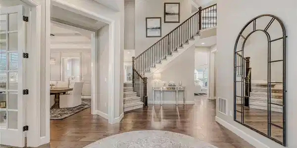 Image 2: Two story entryway is breathtaking and elegant! Image 2: Two story entryway is breathtaking and elegant!