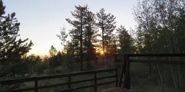 Image 3: Soak in the views from your private deck.