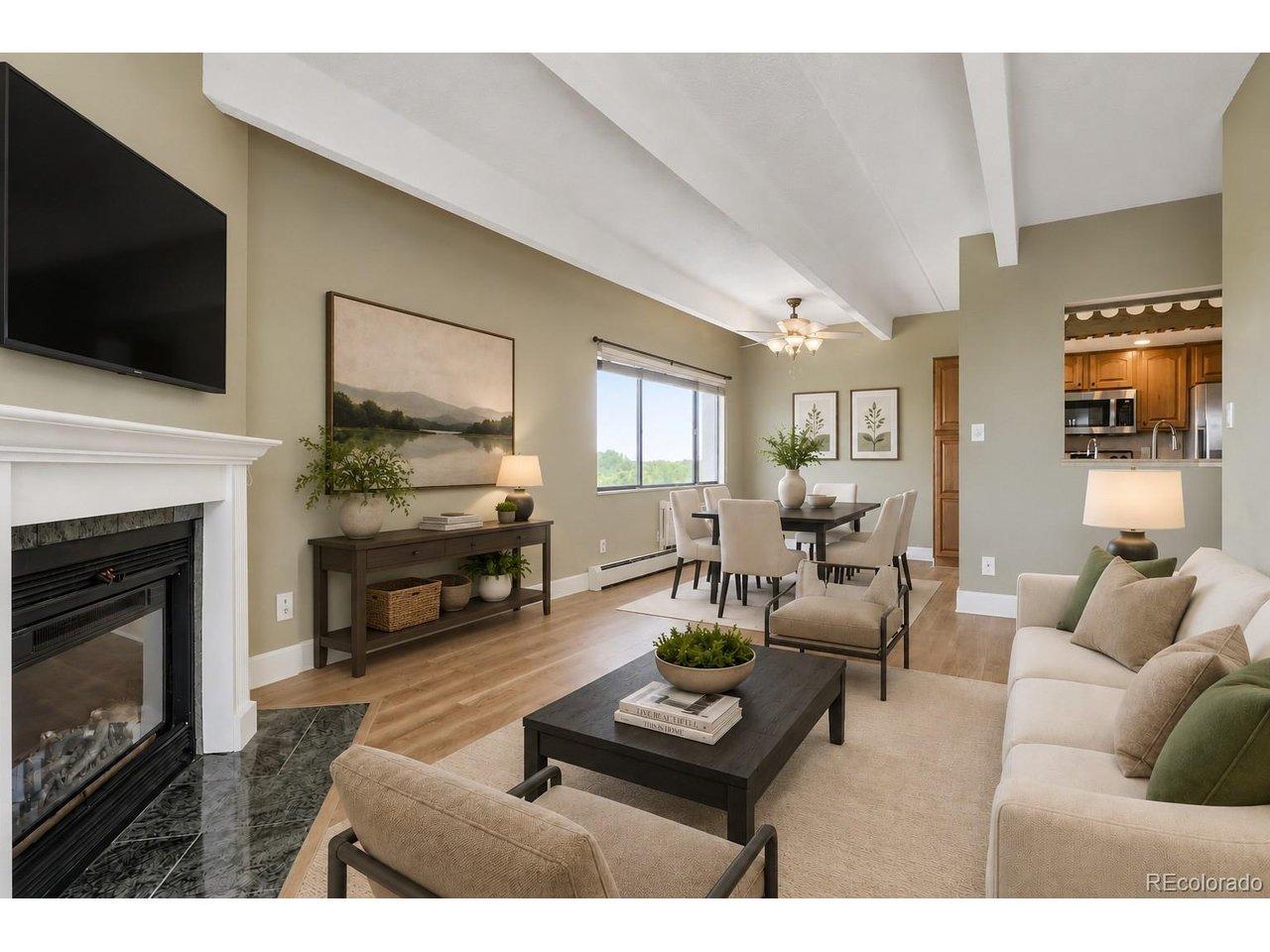 Image 3: Home by the fireplace