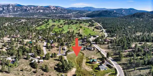 Image 4: Aerial view showcasing the location of the lot