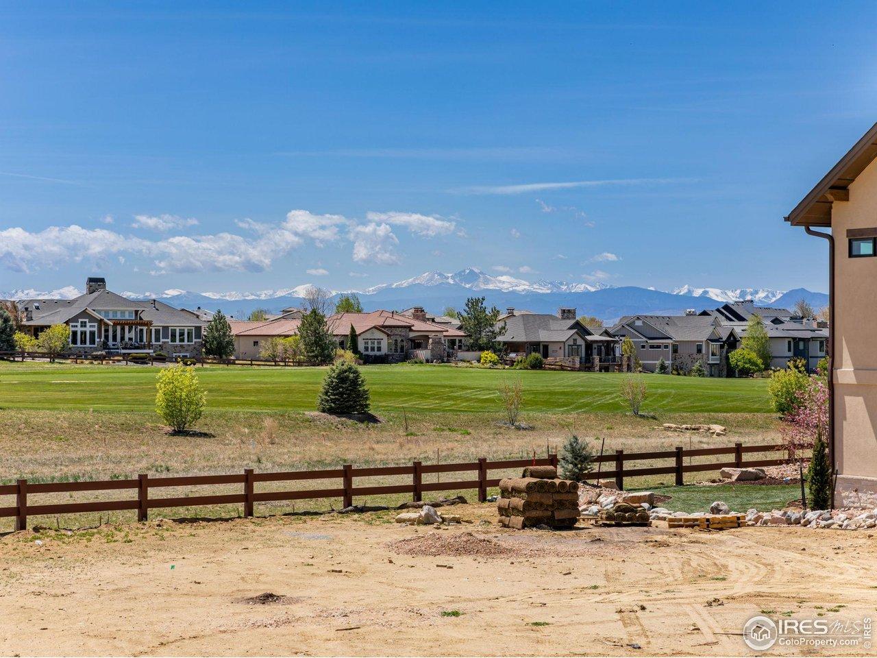Image 3: Mountain views from where your back deck would be