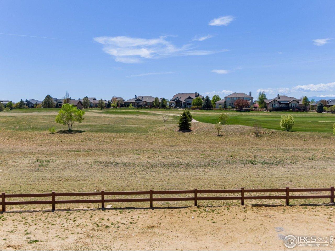 Image 4: Backs to open space and golf course