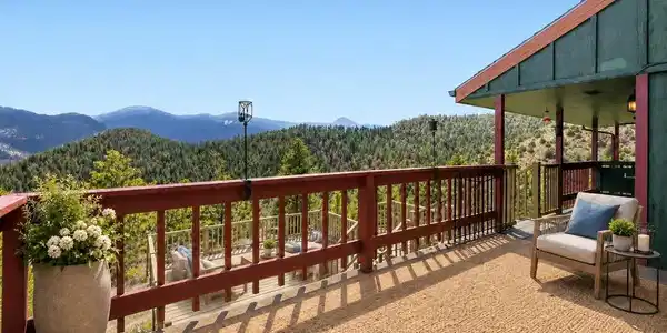 Image 3: 2nd level porch from living room