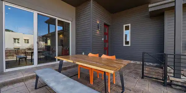 Image 3: Front patio is perfect for grilling at sunset Image 3: Front patio is perfect for grilling at sunset