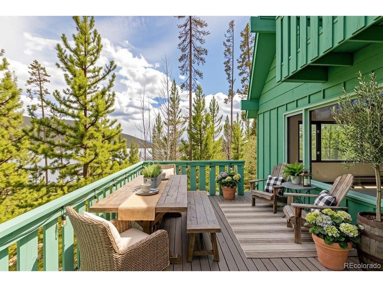 Image 4: Lakeview Deck with Conceptual Staging Image 4: Lakeview Deck with Conceptual Staging