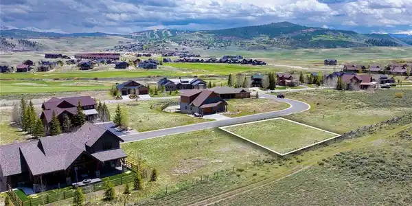 Image 2: Neighborhood aerial showing the Grand Elk golf course and Granby Ranch Ski Resort in the backdrop Image 2: Neighborhood aerial showing the Grand Elk golf course and Granby Ranch Ski Resort in the backdrop