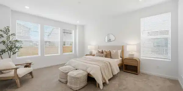 Image 4: The primary suite is basically its own wing of the house Image 4: The primary suite is basically its own wing of the house
