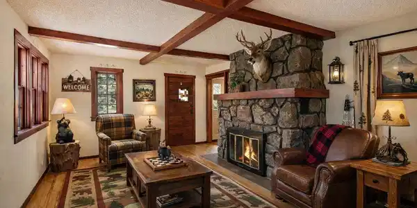 Image 4: Livingroom on Main Level (Some photos are virtually staged to show potential use of space)