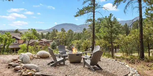 Image 2: Mountain Views from the Fire Pit out front Image 2: Mountain Views from the Fire Pit out front