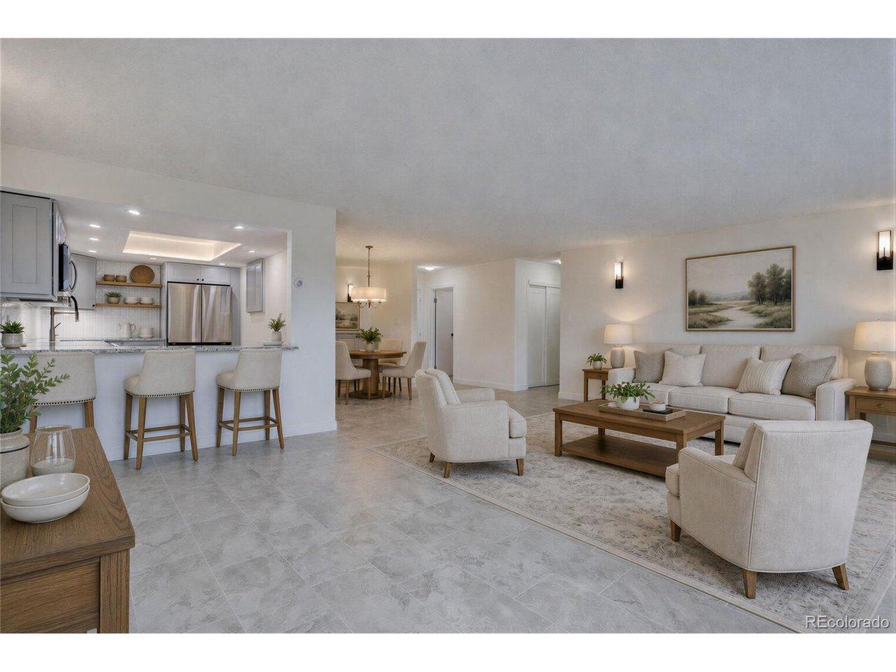 Image 2: Virtually staged Great Room