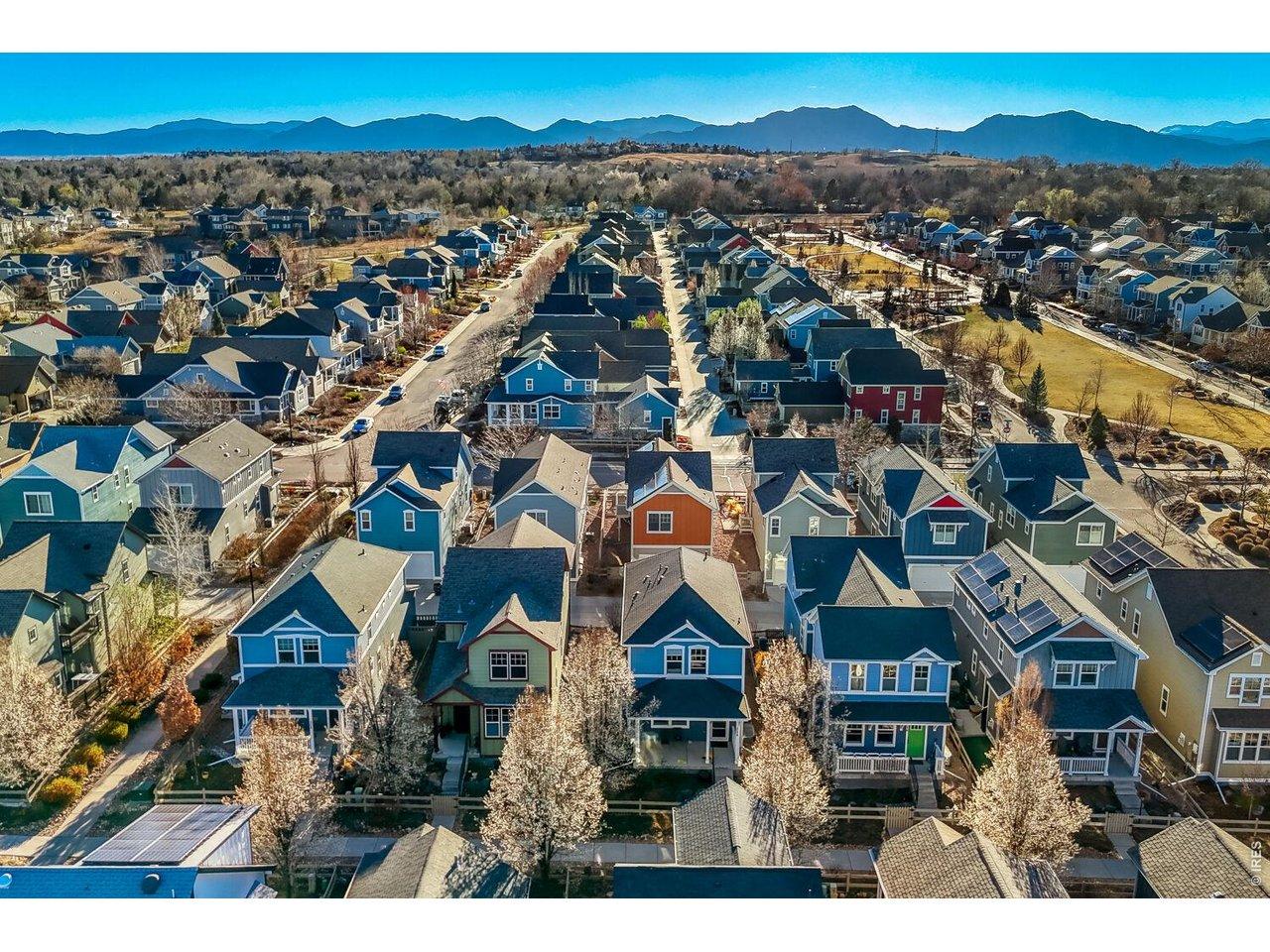 Image 2: Indian Peaks Subdivision is just a short walk or bike ride 1 mile to the heart of downtown Louisville or 20min to downtown Boulder Image 2: Indian Peaks Subdivision is just a short walk or bike ride 1 mile to the heart of downtown Louisville or 20min to downtown Boulder