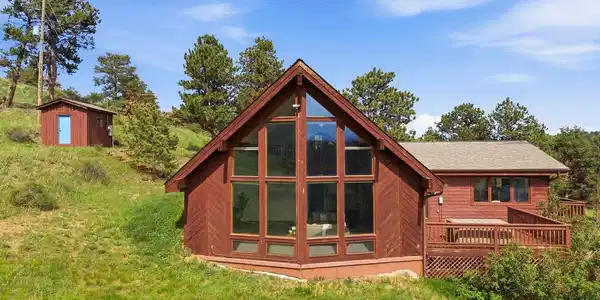 Image 3: Large Windows looking West toward the Continental Divide