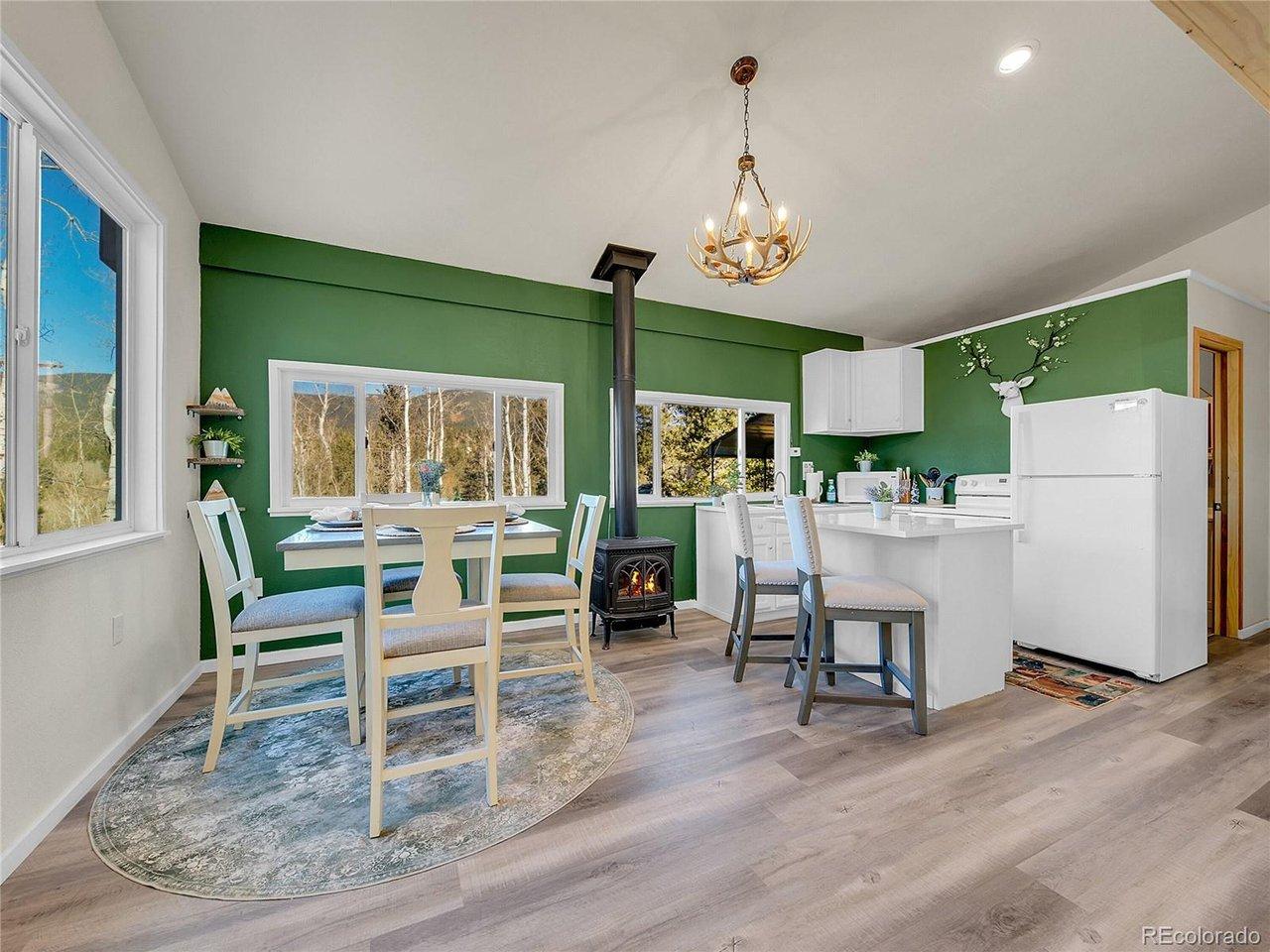 Image 2: Beautifully remodeled with cozy gas stove Image 2: Beautifully remodeled with cozy gas stove