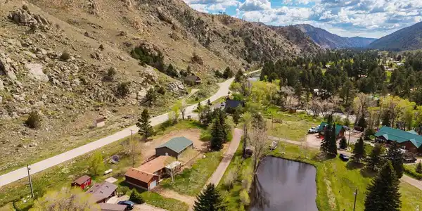 Image 2: Looking down the Poudre Canyon from Poudre City Image 2: Looking down the Poudre Canyon from Poudre City