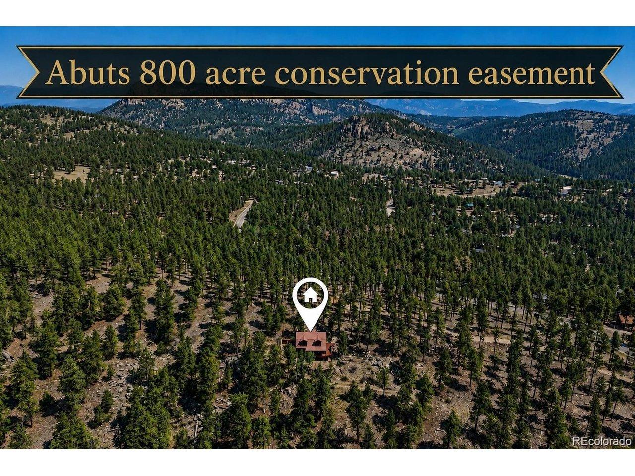 Image 4: Abuts a huge cattle ranch for ultimate unobstructed views and privacy