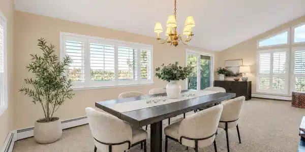 Image 3: Virtually staged. Dining room. Image 3: Virtually staged. Dining room.
