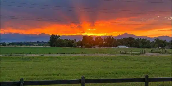 Image 2: Sunset views from backyard