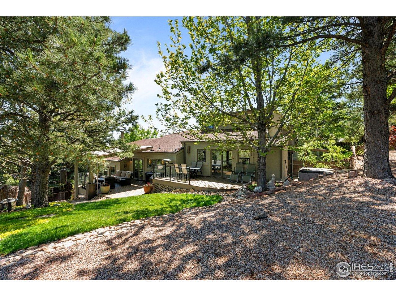 Image 2: The backyard gives you plenty of space and variations in ground type for multi-use purposes. Image 2: The backyard gives you plenty of space and variations in ground type for multi-use purposes.