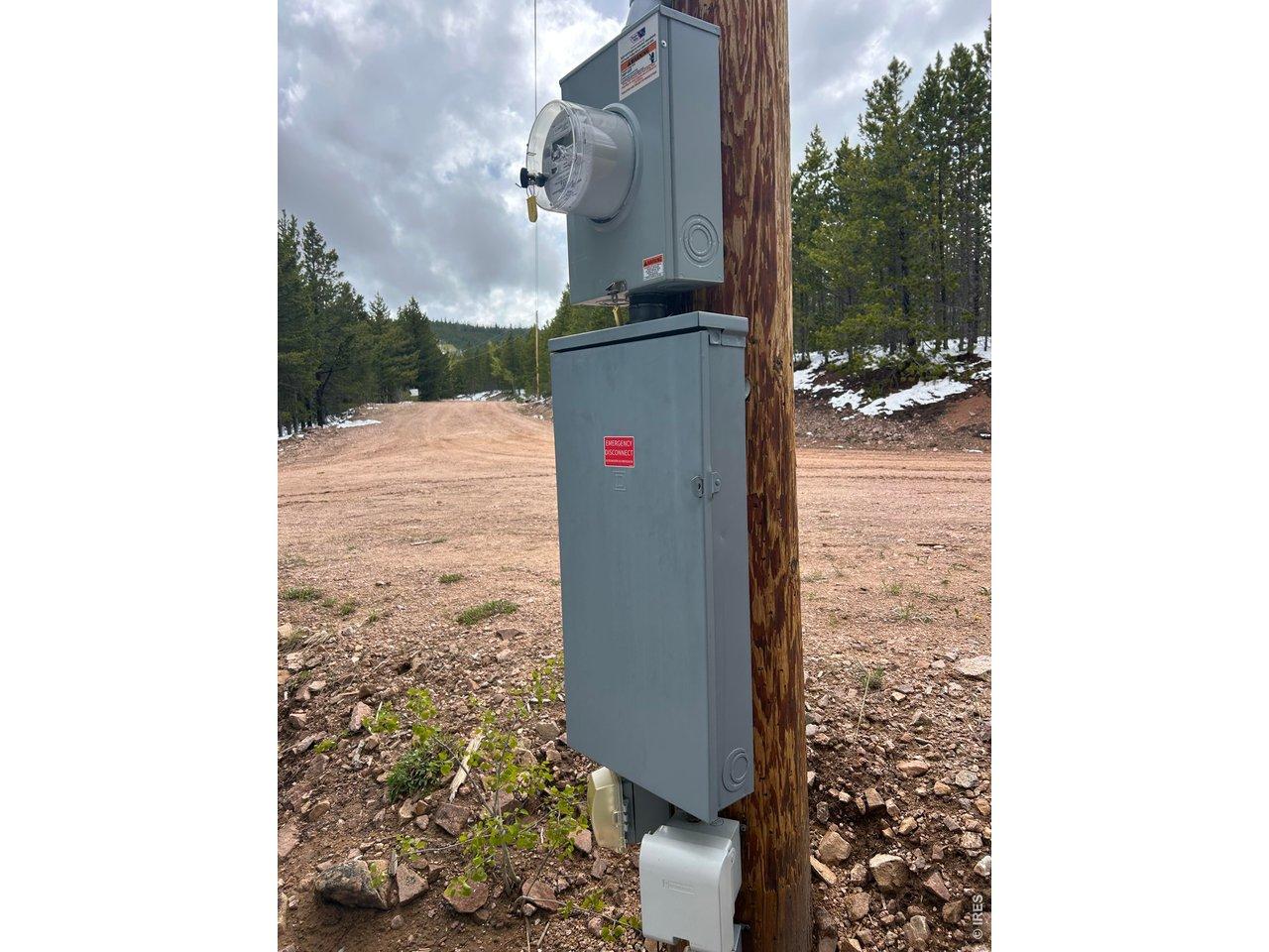 Image 3: Electric service installed with both 30-amp and 50-amp hookups Image 3: Electric service installed with both 30-amp and 50-amp hookups