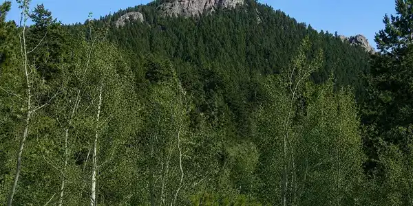 Image 4: Mt Legault from the deck -Telephoto, Image 4: Mt Legault from the deck -Telephoto,