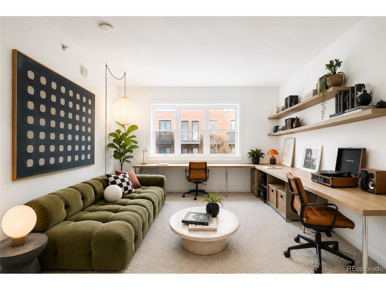 Image 1: Expansive upper-level loft, Flexible as lounge / home work / study space Image 1: Expansive upper-level loft, Flexible as lounge / home work / study space