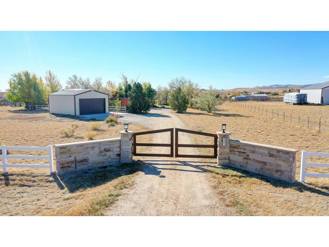 Image 3: Gated Stone Entrance