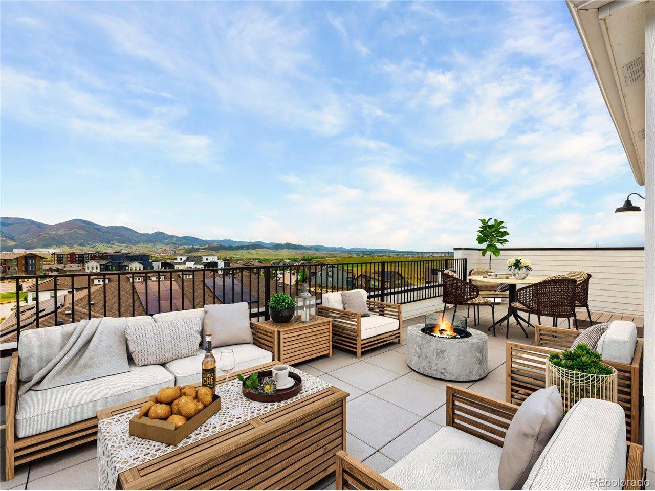 Image 1: Rooftop - Front Range Views (Virtually Staged) Image 1: Rooftop - Front Range Views (Virtually Staged)