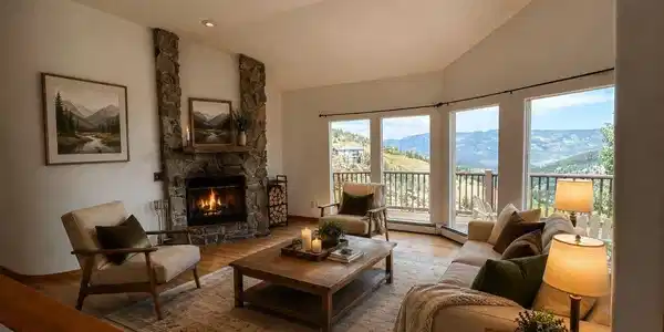 Image 4: virually staged living room Image 4: virually staged living room