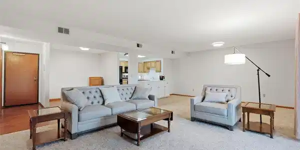 Image 2: Main living area has an open concept feel. Image 2: Main living area has an open concept feel.
