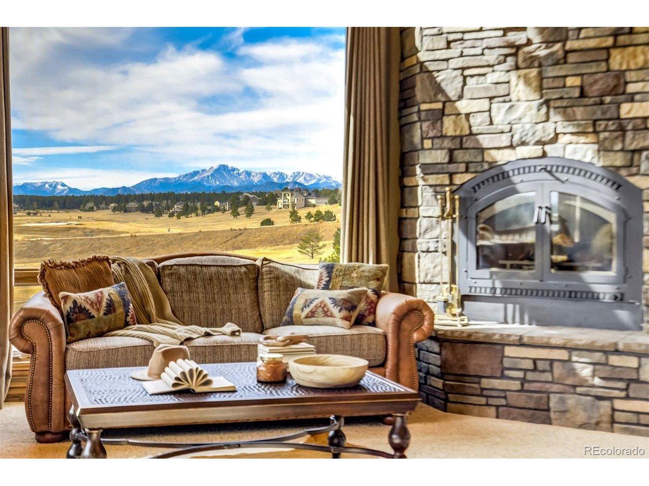 Image 4: From sunrise to sunset, sweeping vistas stretch across the King's Deer golf course to the rugged silhouette of Pikes Peak and the Front Range-Colorado beauty in every direction