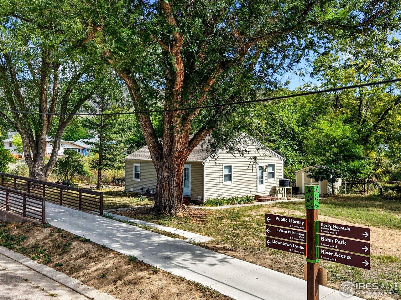 Image 3: Everything is Accessible from this Location. Lyons trail system and bridge to downtown are right out your front door! Image 3: Everything is Accessible from this Location. Lyons trail system and bridge to downtown are right out your front door!