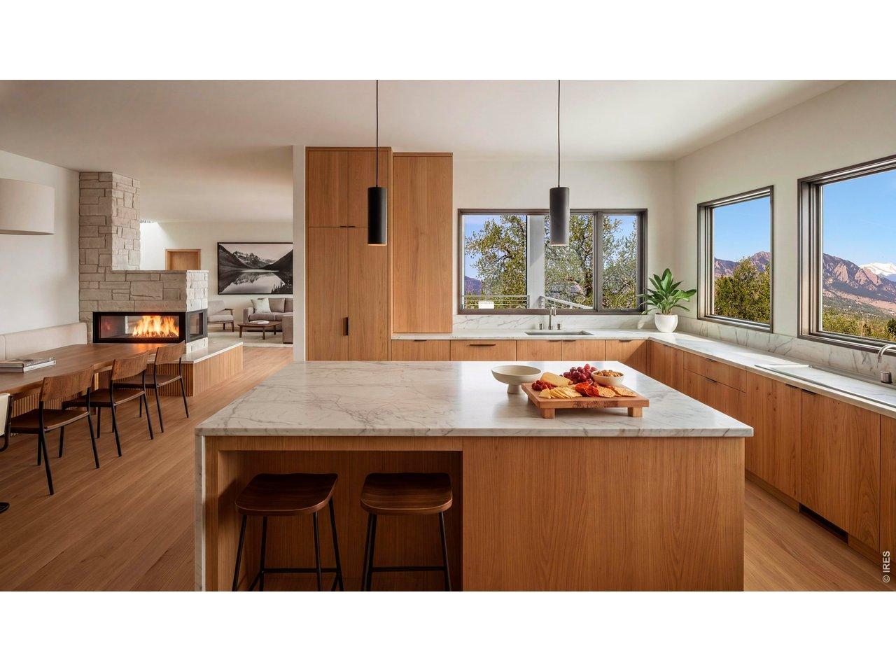 Image 4: Artists rendering showing conceptual kitchen design Image 4: Artists rendering showing conceptual kitchen design